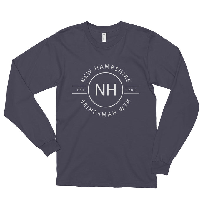 New Hampshire - Long sleeve t-shirt (unisex) - Reflections