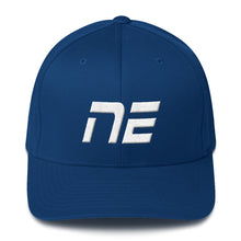 Nebraska - Structured Twill Cap - White Embroidery - NE - Many Hat Color Options Available