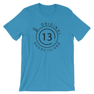 Rhode Island - Short-Sleeve Unisex T-Shirt - Original 13