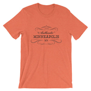 Minnesota - Minneapolis MN - Short-Sleeve Unisex T-Shirt - "Authentic"