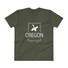 Oregon - V-Neck T-Shirt - Established