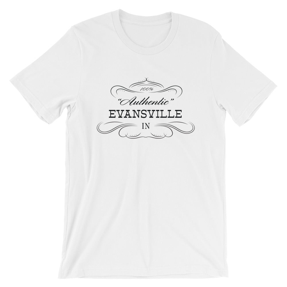 Indiana - Evansville IN - Short-Sleeve Unisex T-Shirt - 