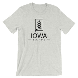 Iowa - Short-Sleeve Unisex T-Shirt - Established