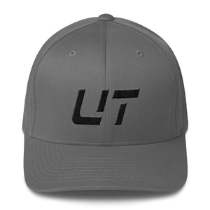 Utah - Structured Twill Cap - Black Embroidery - UT - Many Hat Color Options Available