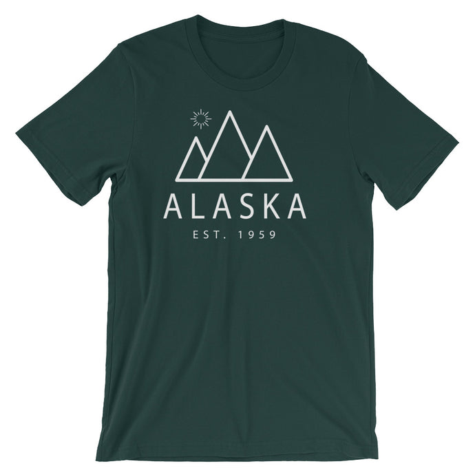 Alaska - Short-Sleeve Unisex T-Shirt - Established