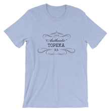 Kansas - Topeka KS - Short-Sleeve Unisex T-Shirt - "Authentic"