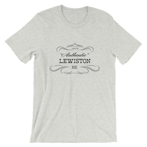 Maine - Lewiston ME - Short-Sleeve Unisex T-Shirt - "Authentic"