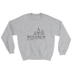 Wisconsin - Crewneck Sweatshirt - Established