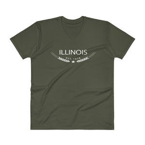 Illinois - V-Neck T-Shirt - Established