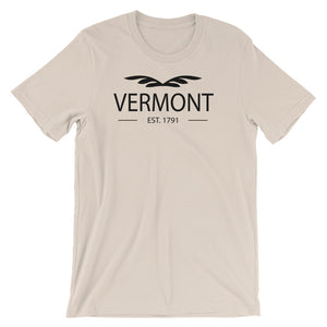 Vermont - Short-Sleeve Unisex T-Shirt - Established