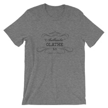 Kansas - Olathe KS - Short-Sleeve Unisex T-Shirt - "Authentic"