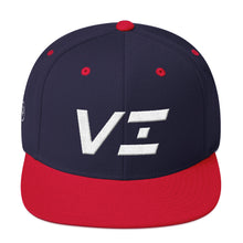 Virgin Islands - Flat Brim Hat - White Embroidery - VI - Many Hat Color Options Available