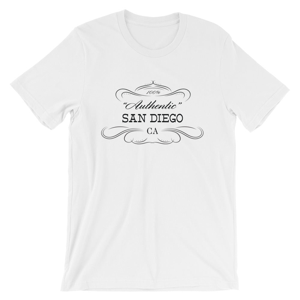 California - San Diego CA - Short-Sleeve Unisex T-Shirt - 