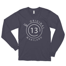 Maryland - Long sleeve t-shirt (unisex) - Original 13
