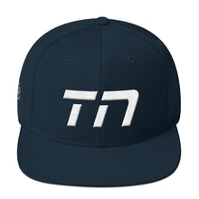 Tennessee - Flat Brim Hat - White Embroidery - TN - Many Hat Color Options Available