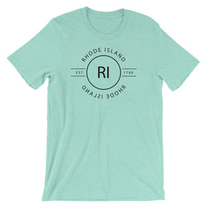 Rhode Island - Short-Sleeve Unisex T-Shirt - Reflections