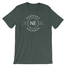 Nebraska - Short-Sleeve Unisex T-Shirt - Reflections
