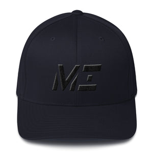 Michigan - Structured Twill Cap - Black Embroidery - TX - Many Hat Color Options Available