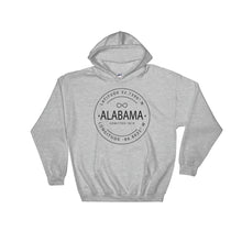 Alabama - Hooded Sweatshirt - Latitude & Longitude