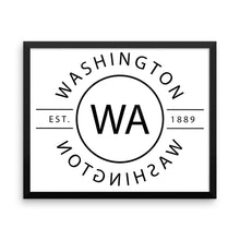 Washington - Framed Print - Reflections