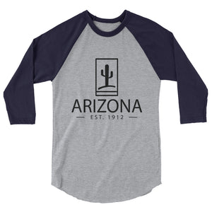 Arizona - 3/4 Sleeve Raglan Shirt - Established