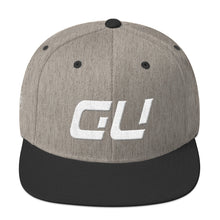 Guam - Flat Brim Hat - White Embroidery - GU - Many Hat Color Options Available