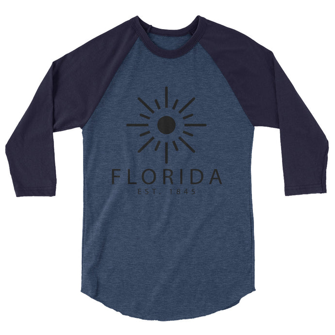 Florida - 3/4 Sleeve Raglan Shirt - Established