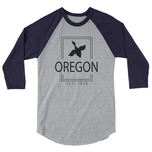 Oregon - 3/4 Sleeve Raglan Shirt - Established