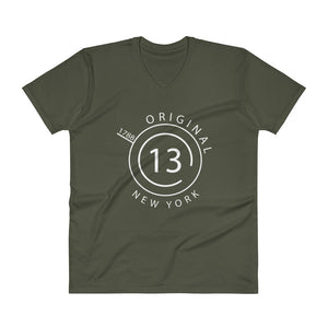 New York - V-Neck T-Shirt - Original 13