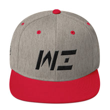 Wisconsin - Flat Brim Hat - Black Embroidery - WI - Many Hat Color Options Available