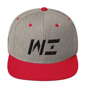 Wisconsin - Flat Brim Hat - Black Embroidery - WI - Many Hat Color Options Available