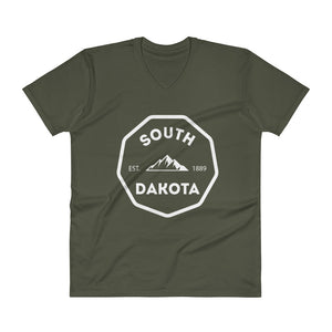 South Dakota - V-Neck T-Shirt - Established