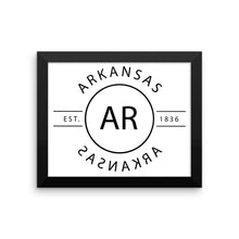 Arkansas - Framed Print - Reflections