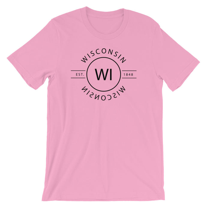 Wisconsin - Short-Sleeve Unisex T-Shirt - Reflections