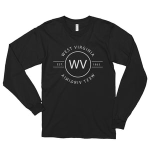 West Virginia - Long sleeve t-shirt (unisex) - Reflections