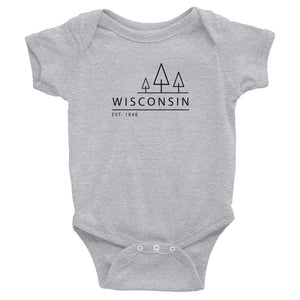 Wisconsin - Infant Bodysuit - Established