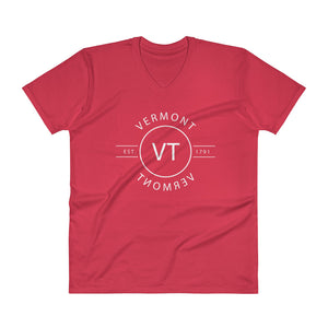 Vermont - V-Neck T-Shirt - Reflections