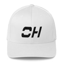 Ohio - Structured Twill Cap - Black Embroidery - OH - Many Hat Color Options Available