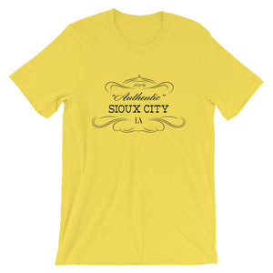 Iowa - Sioux City IA - Short-Sleeve Unisex T-Shirt - "Authentic"