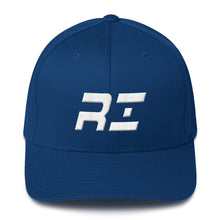 Rhode Island - Structured Twill Cap - White Embroidery - RI - Many Hat Color Options Available
