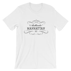New York - Manhattan NY - Short-Sleeve Unisex T-Shirt - "Authentic"