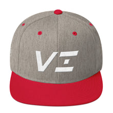Virgin Islands - Flat Brim Hat - White Embroidery - VI - Many Hat Color Options Available
