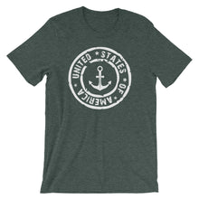 USA Designs - Short-Sleeve Unisex T-Shirt - Anchor