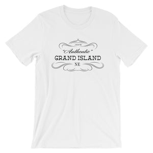 Nebraska - Grand Island NE - Short-Sleeve Unisex T-Shirt - "Authentic"