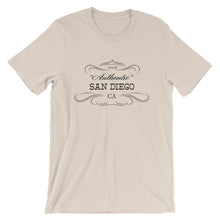 California - San Diego CA - Short-Sleeve Unisex T-Shirt - "Authentic"