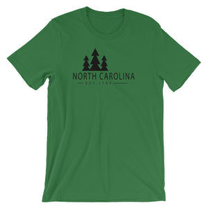 North Carolina - Short-Sleeve Unisex T-Shirt - Established