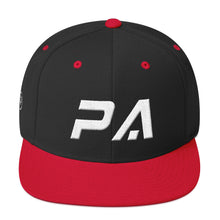 Pennsylvania - Flat Brim Hat - White Embroidery - PA - Many Hat Color Options Available