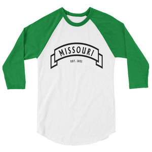 Missouri - 3/4 Sleeve Raglan Shirt - Established