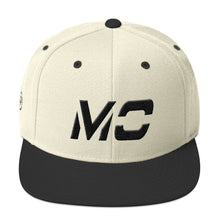 Missouri - Flat Brim Hat - Black Embroidery - MO - Many Hat Color Options Available