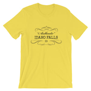 Idaho - Idaho Falls ID - Short-Sleeve Unisex T-Shirt - "Authentic"